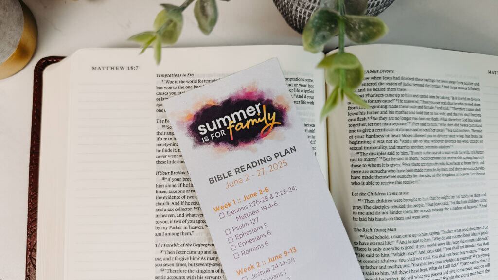 Summer is for Family Bible Reading Plan