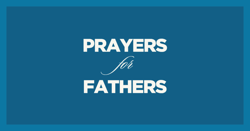prayers for fathers