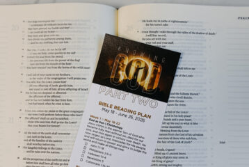 Knowing God Part 2 Bible Reading Plan